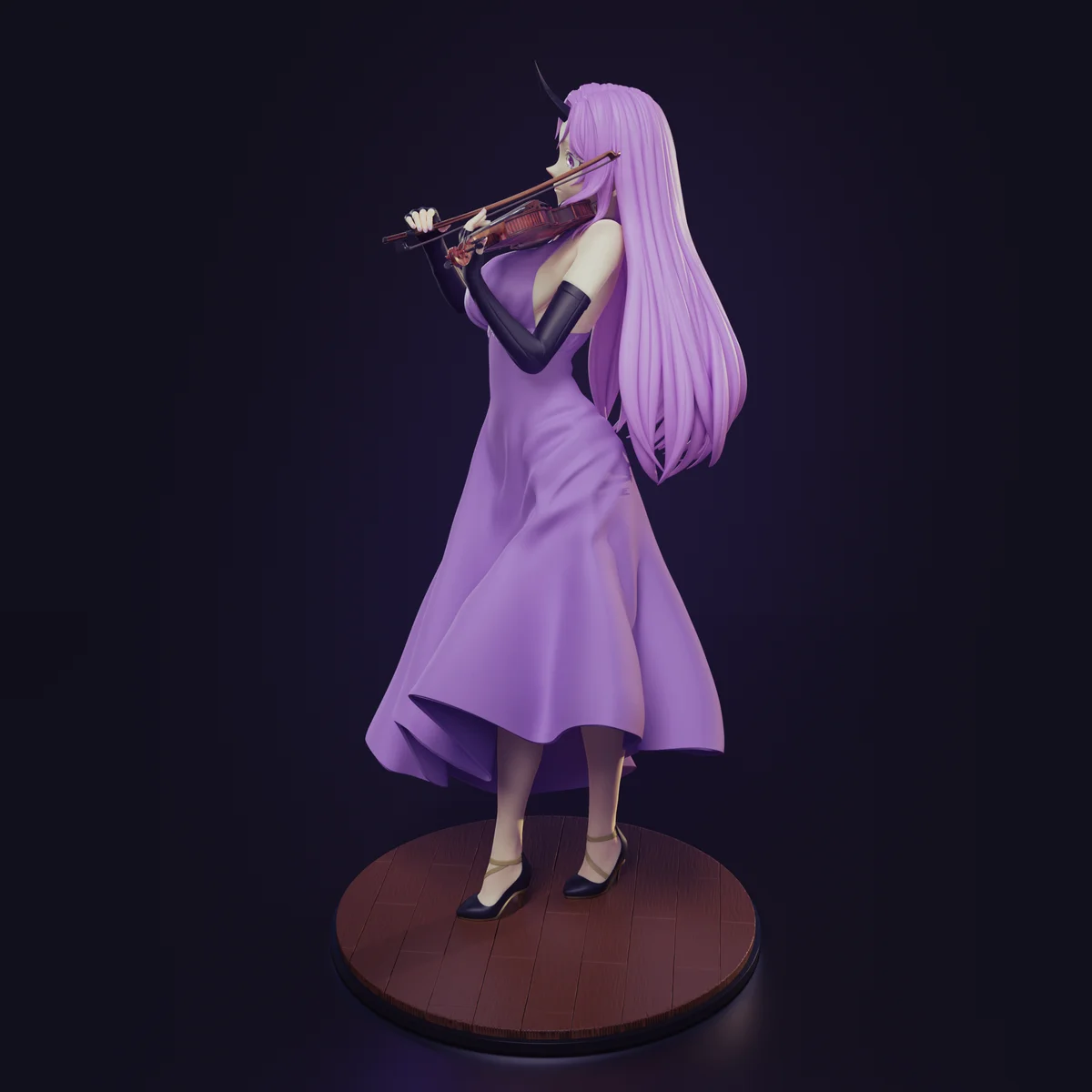 Shion | Fan Art | 3D Printed Resin Model Garage Kit | *Un-Painted* | Inari Figure 5