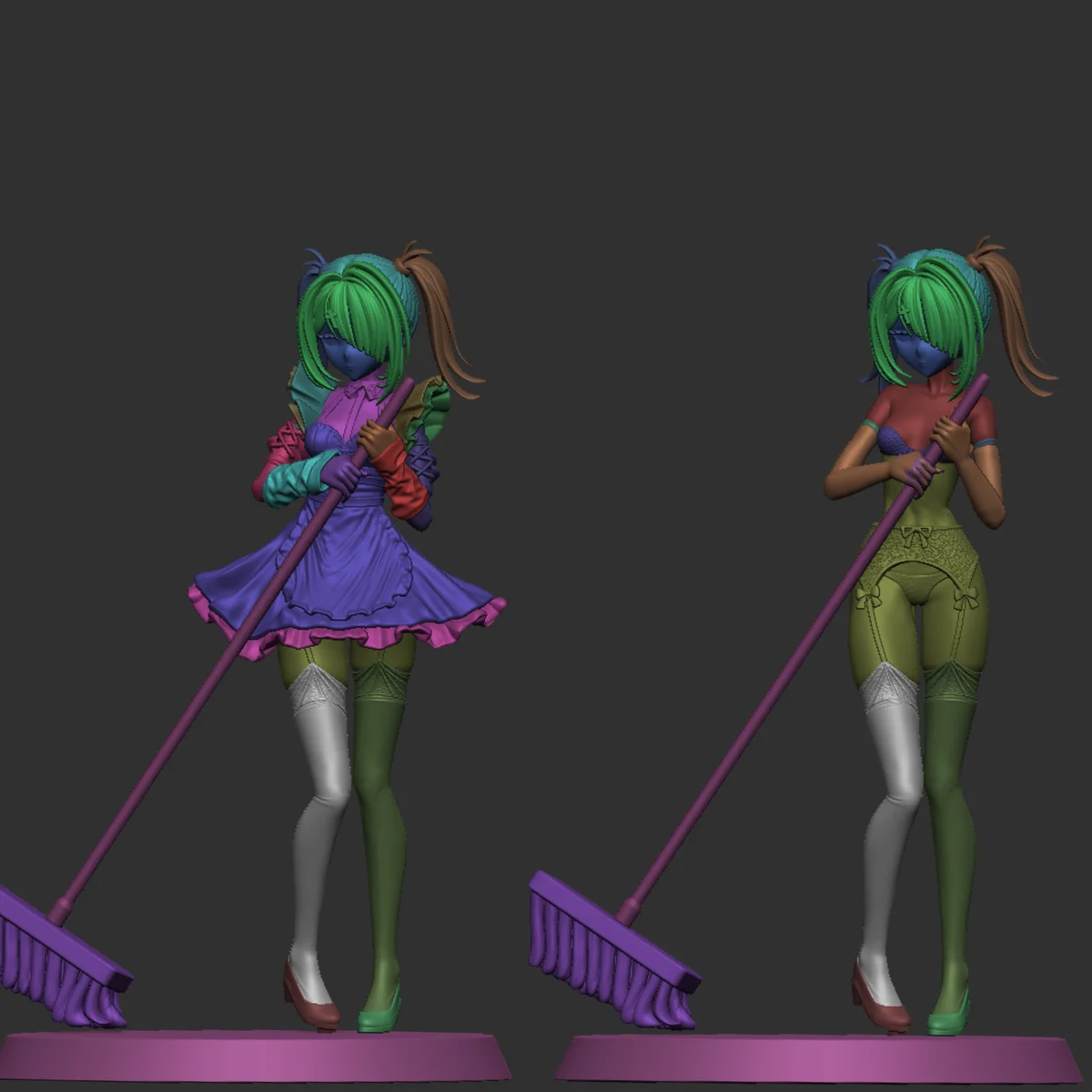 Ame | Fan Art | 3D Printed Resin Model Garage Kit | *Un-Painted* | Yoru Studio 6