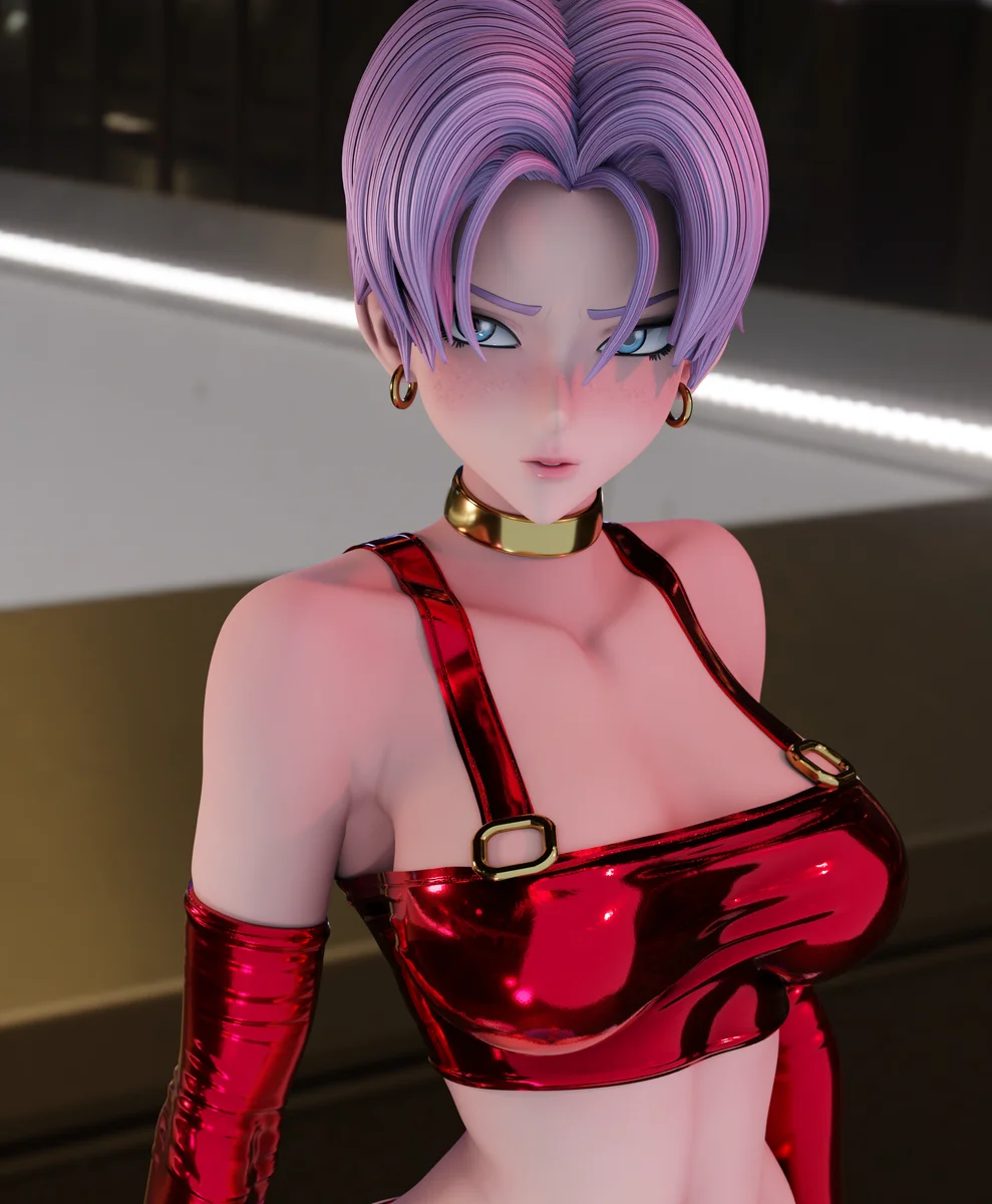 Trunks Girl | Fan Art | 3D Printed Resin Model Garage Kit | *Un-Painted* | Momoji 12