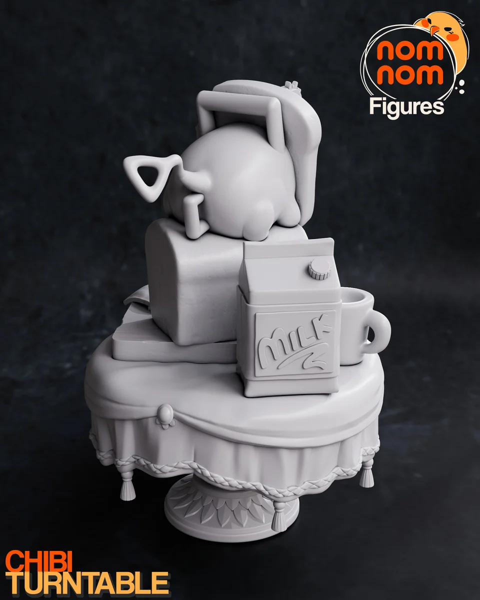 Chibi Pochita | Fan Art | 3D Printed Resin Model Garage Kit | *Un-Painted* | Nomnom 5