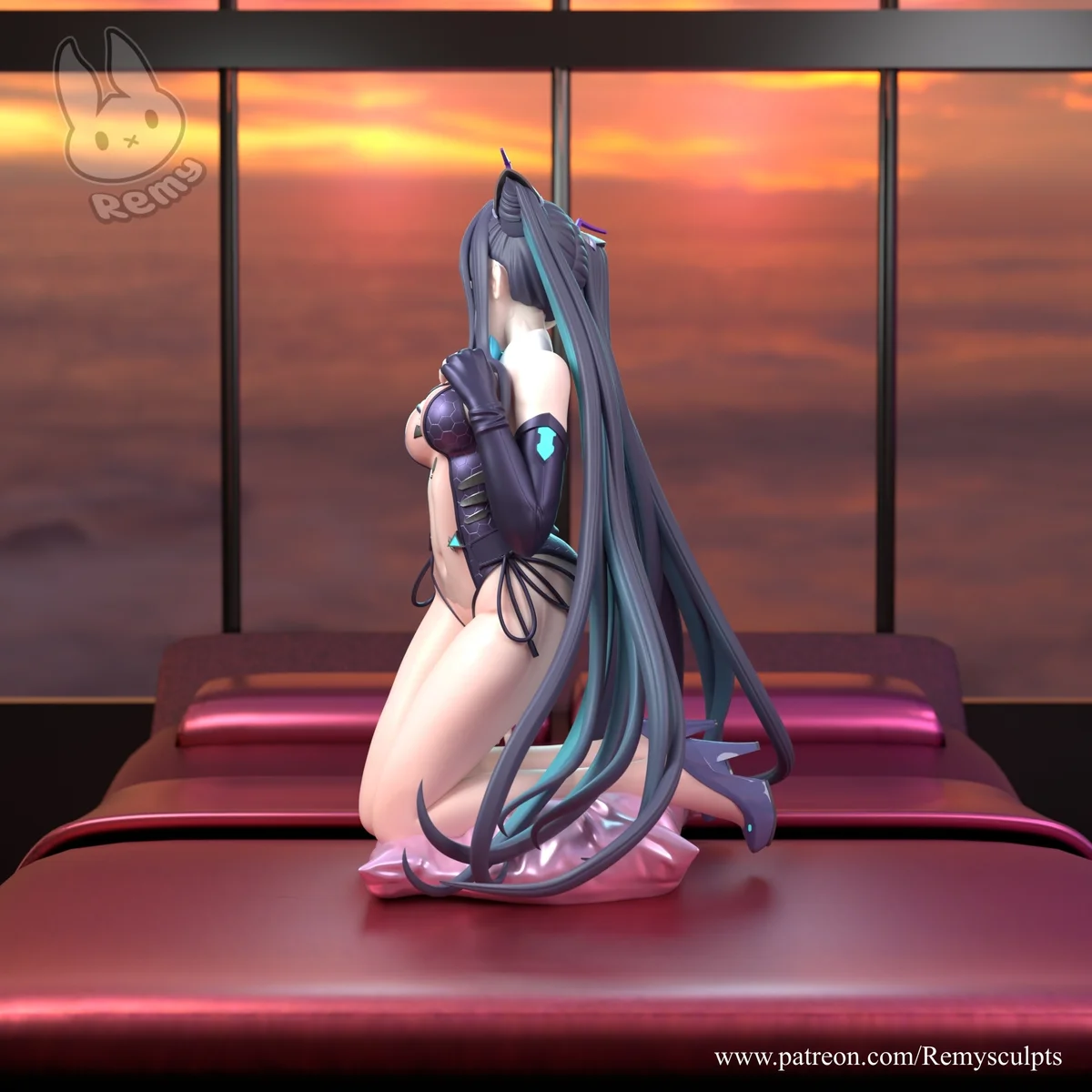 Siren | Fan Art | 3D Printed Resin Model Garage Kit | *Un-Painted* | Remy Sculpts 3