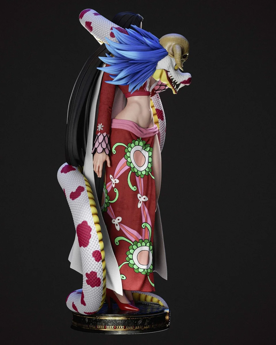 Boa Hancock | Fan Art | 3D Printed Resin Model Garage Kit | *Un-Painted* | Abe3D 6