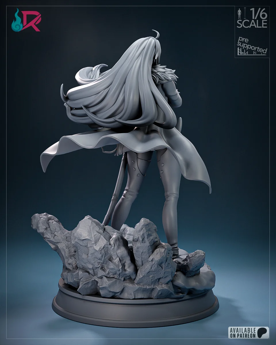 Eris Greyrat | Fan Art | 3D Printed Resin Model Garage Kit | *Un-Painted* | Rechtag 16