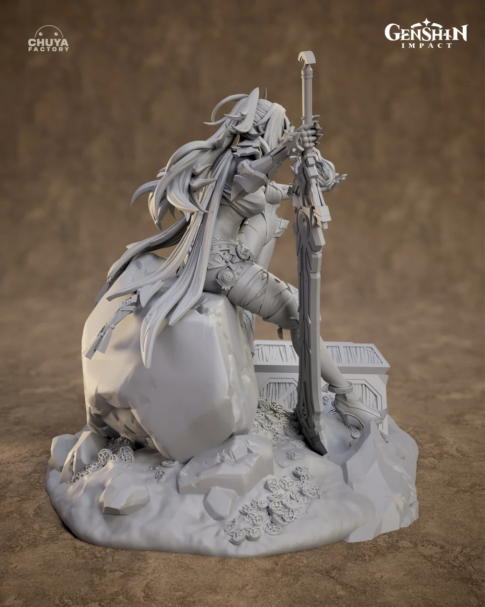 Dehya | Fan Art | 3D Printed Resin Model Garage Kit | *Un-Painted* | Chuya Factory 7