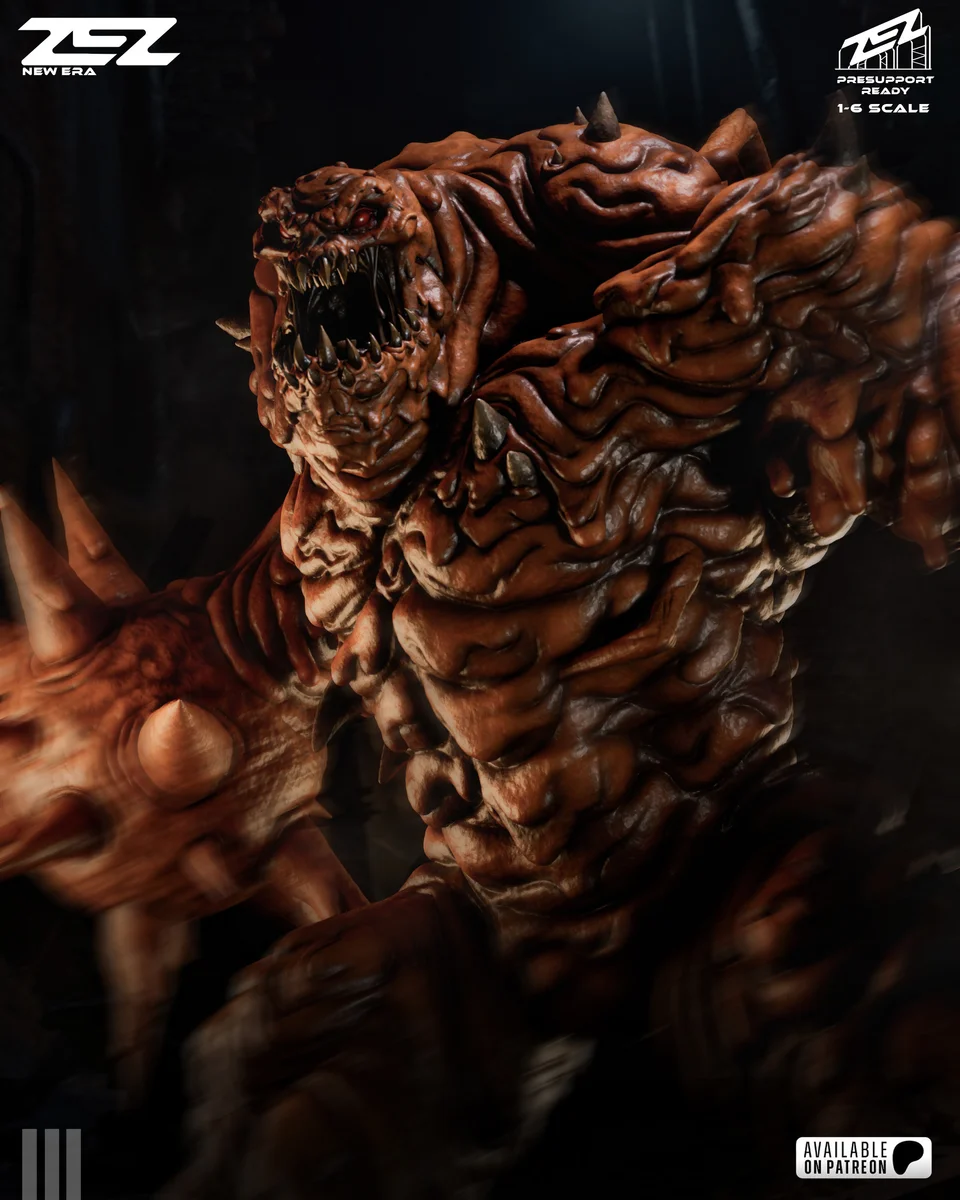 Clayface | Fan Art | 3D Printed Resin Model Garage Kit | *Un-Painted* | ZEZ Studio 6