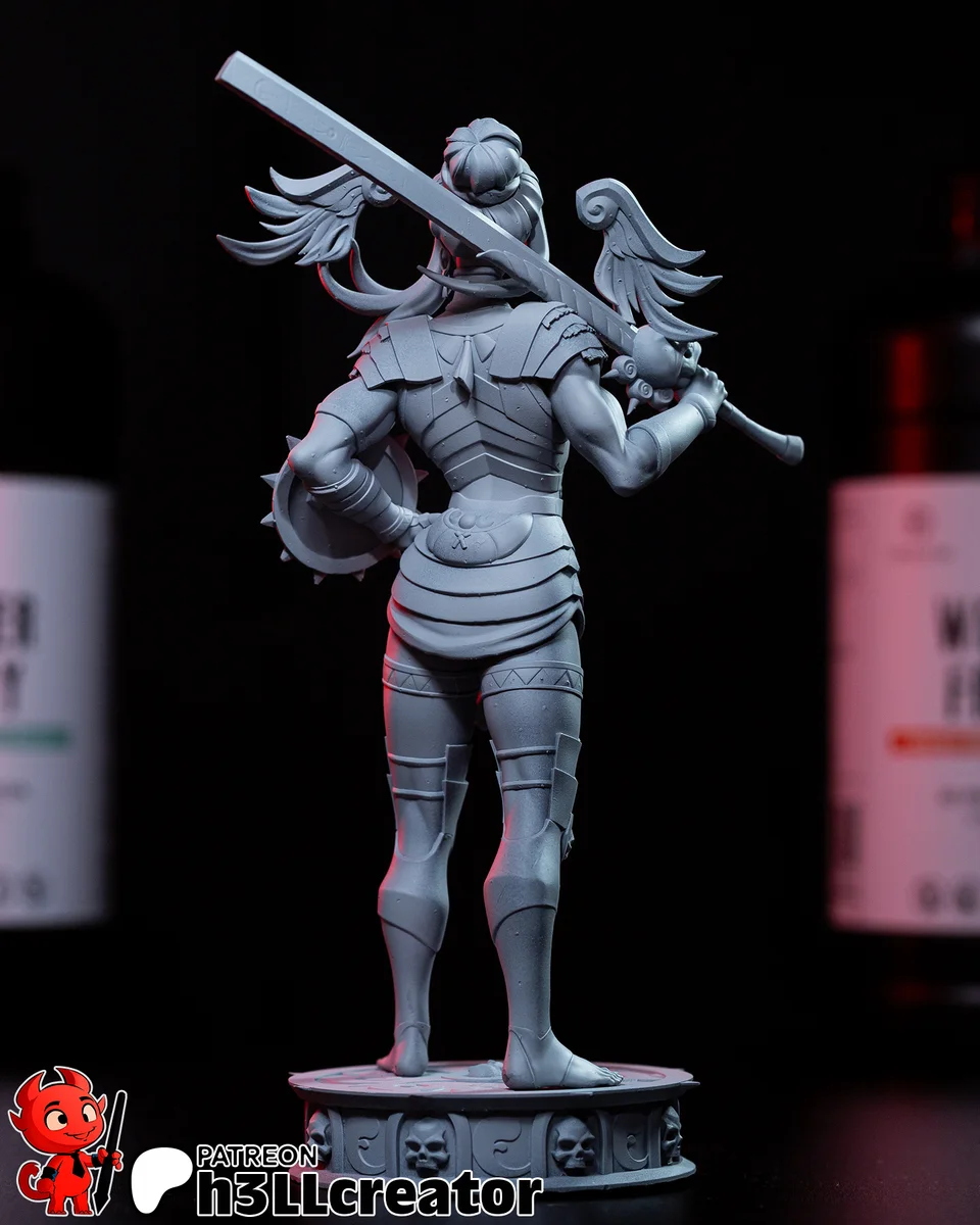 Nemesis | Fan Art | 3D Printed Resin Model Garage Kit | *Un-Painted* | H3LL Creator 8