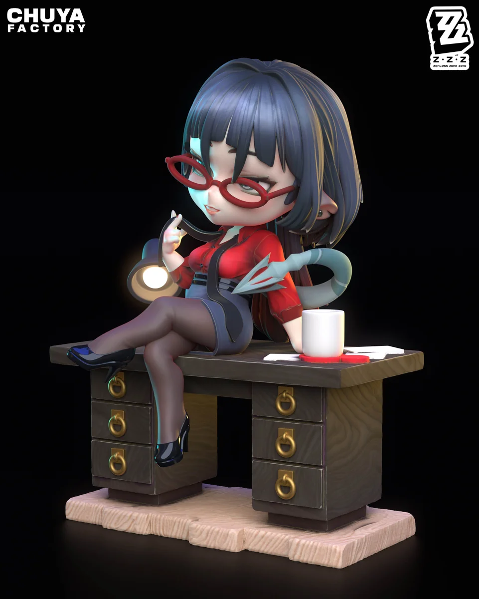 Chibi Jane Doe | Fan Art | 3D Printed Resin Model Garage Kit | *Un-Painted* | Chuya Factory 5