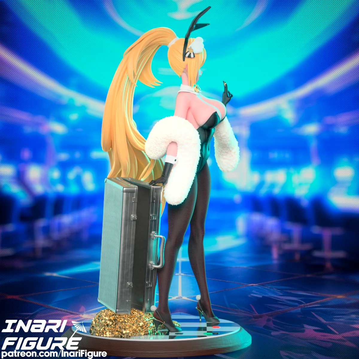 Rupee | Fan Art | 3D Printed Resin Model Garage Kit | *Un-Painted* | Inari Figure 6