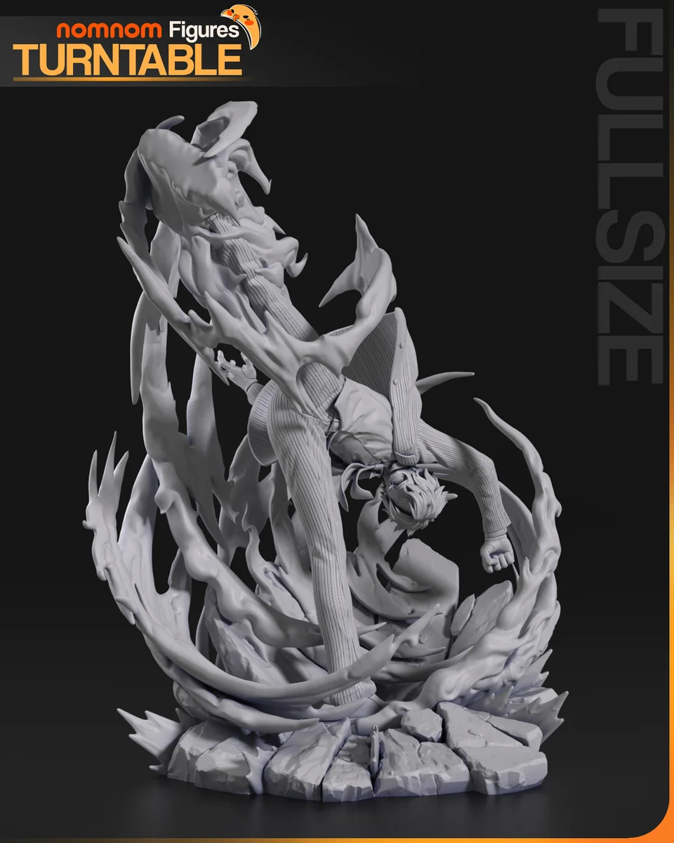 Sanji | Fan Art | 3D Printed Resin Model Garage Kit | *Un-Painted* | Nomnom 11