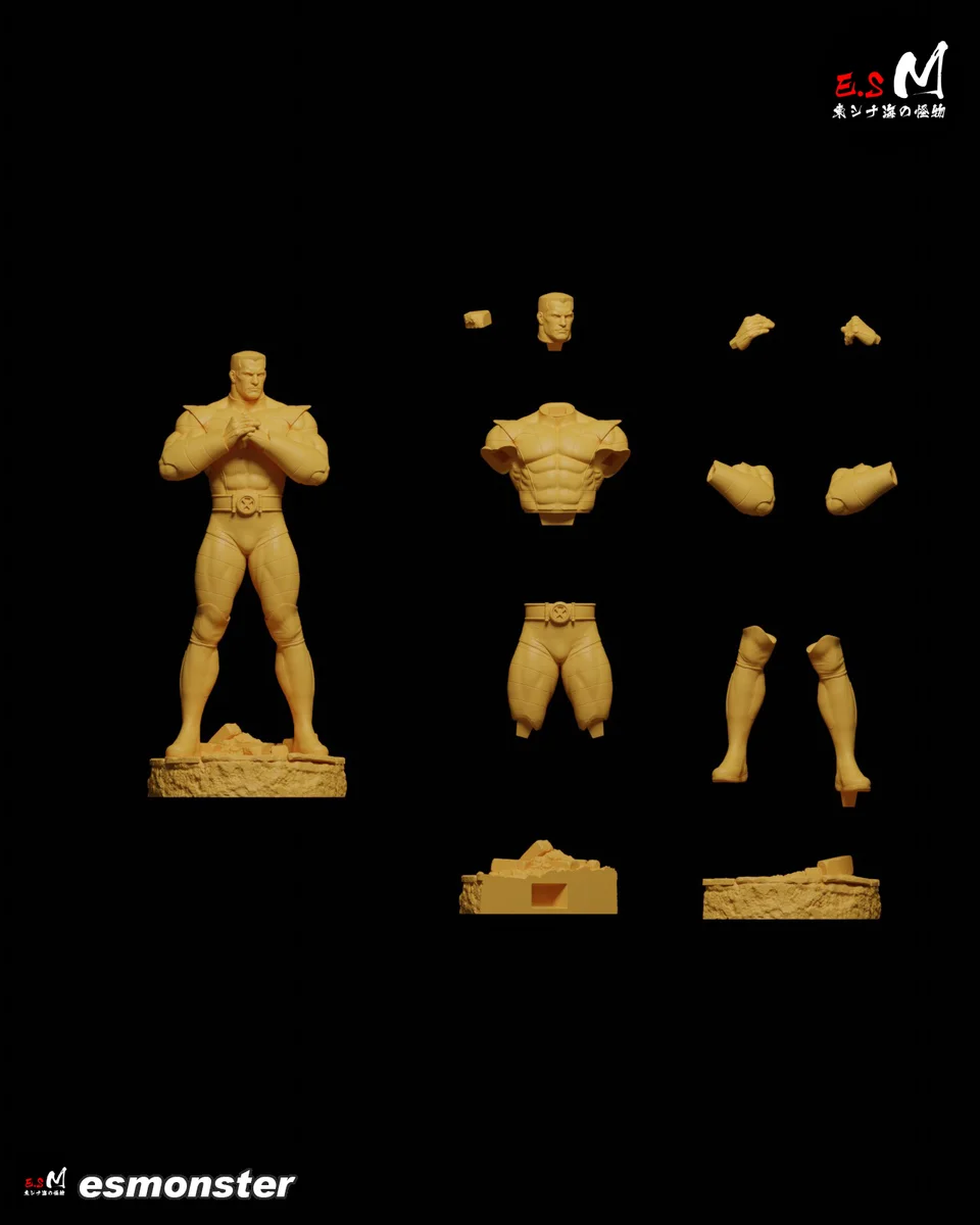 Colossus | Fan Art | 3D Printed Resin Model Garage Kit | *Un-Painted* | ES Monster 6