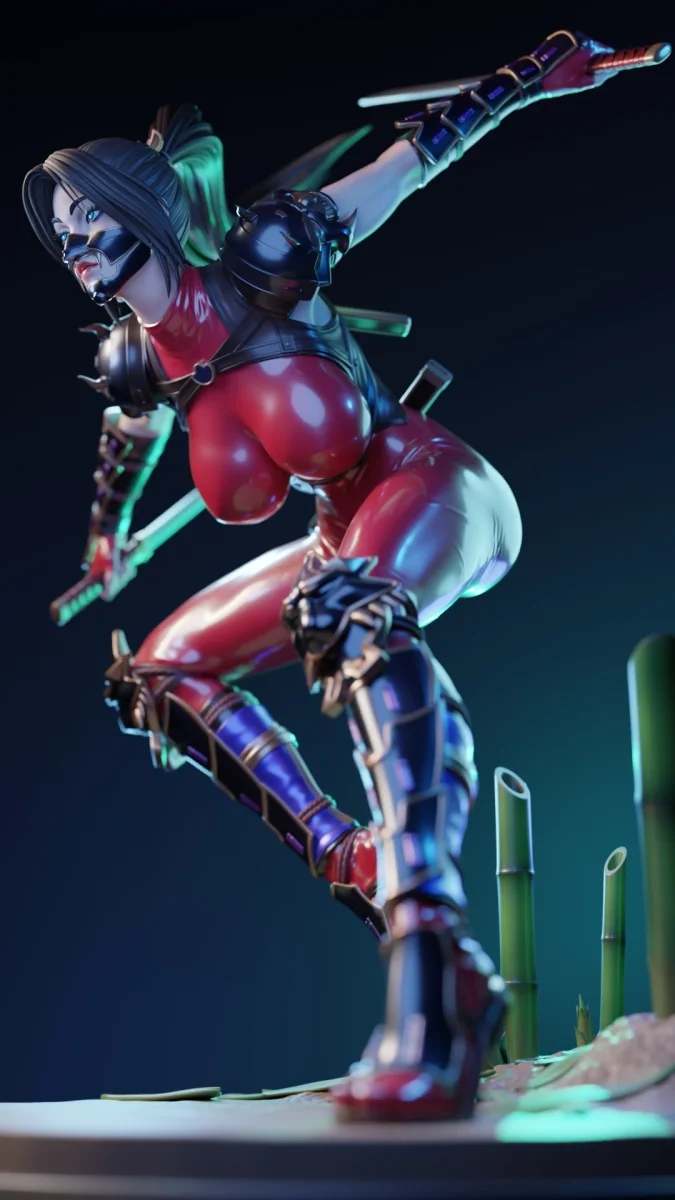 Taki | Fan Art | 3D Printed Resin Model Garage Kit | *Un-Painted* | ES Monster 3