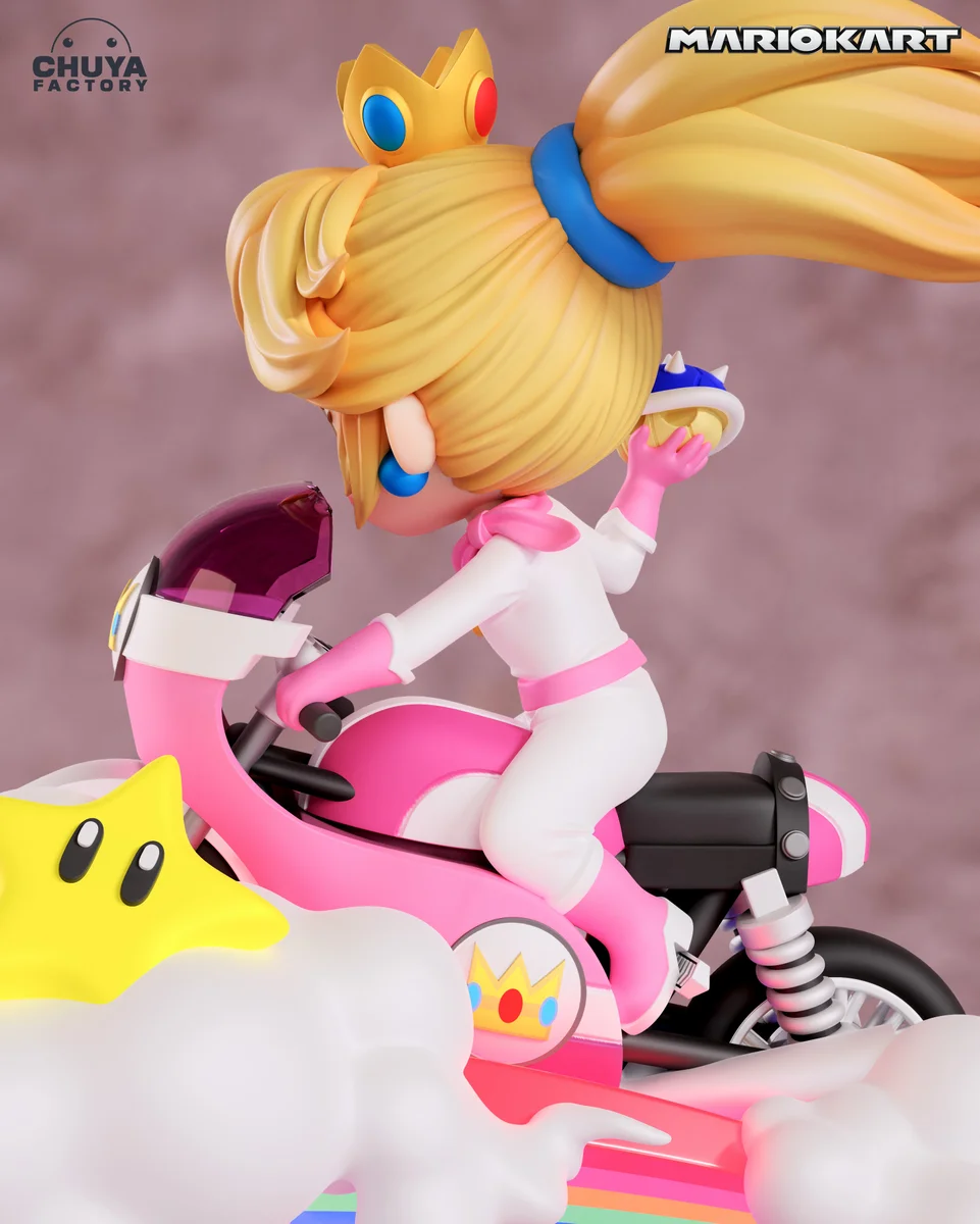 Chibi Princess Peach | Fan Art | 3D Printed Resin Model Garage Kit | *Un-Painted* | Chuya Factory 5