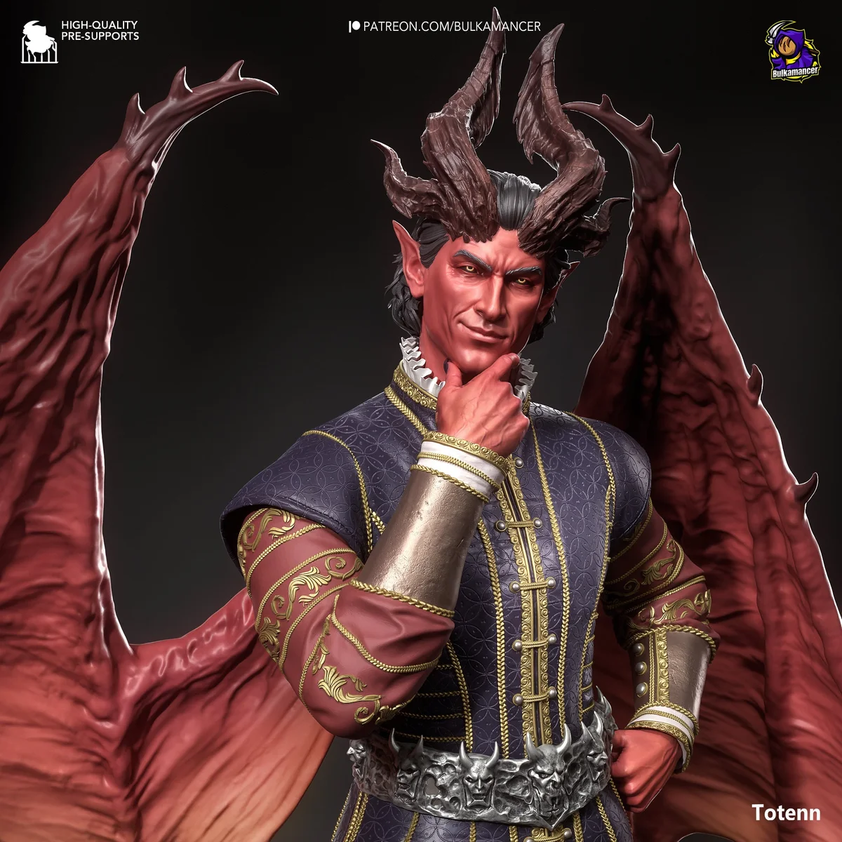Fiend | Fan Art | 3D Printed Resin Model Garage Kit | *Un-Painted* | Bulkamancer 2