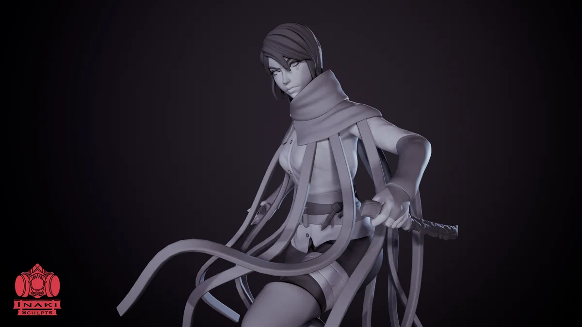 Vin | Fan Art | 3D Printed Resin Model Garage Kit | *Un-Painted* | Inaki Sculpts 4