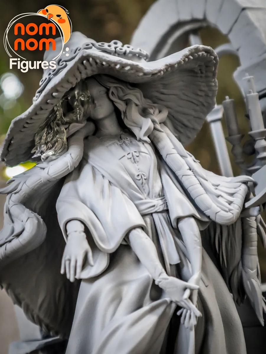 Ranni the Witch | Fan Art | 3D Printed Resin Model Garage Kit | *Un-Painted* | Nomnom 9