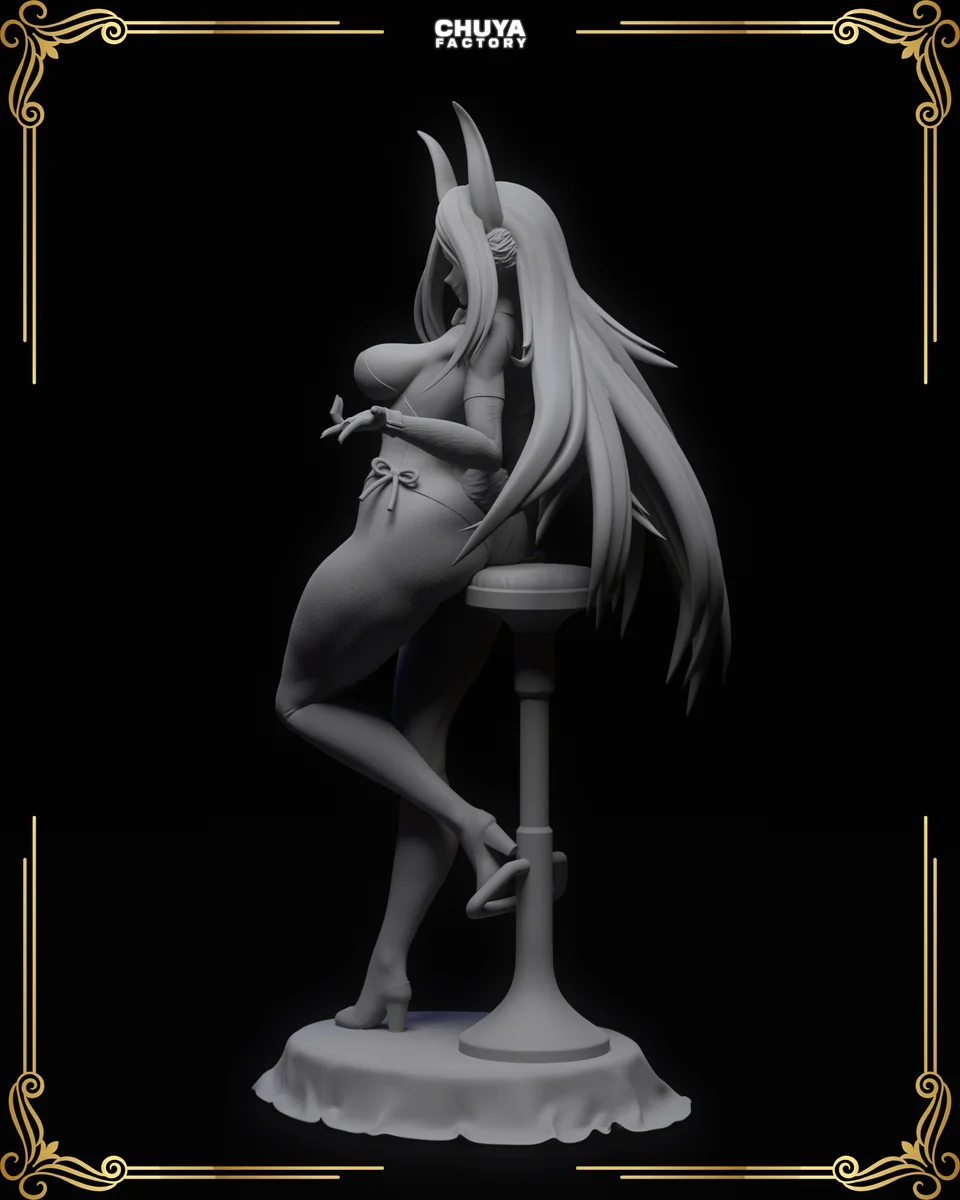 Mirko | Fan Art | 3D Printed Resin Model Garage Kit | *Un-Painted* | Chuya Factory 7
