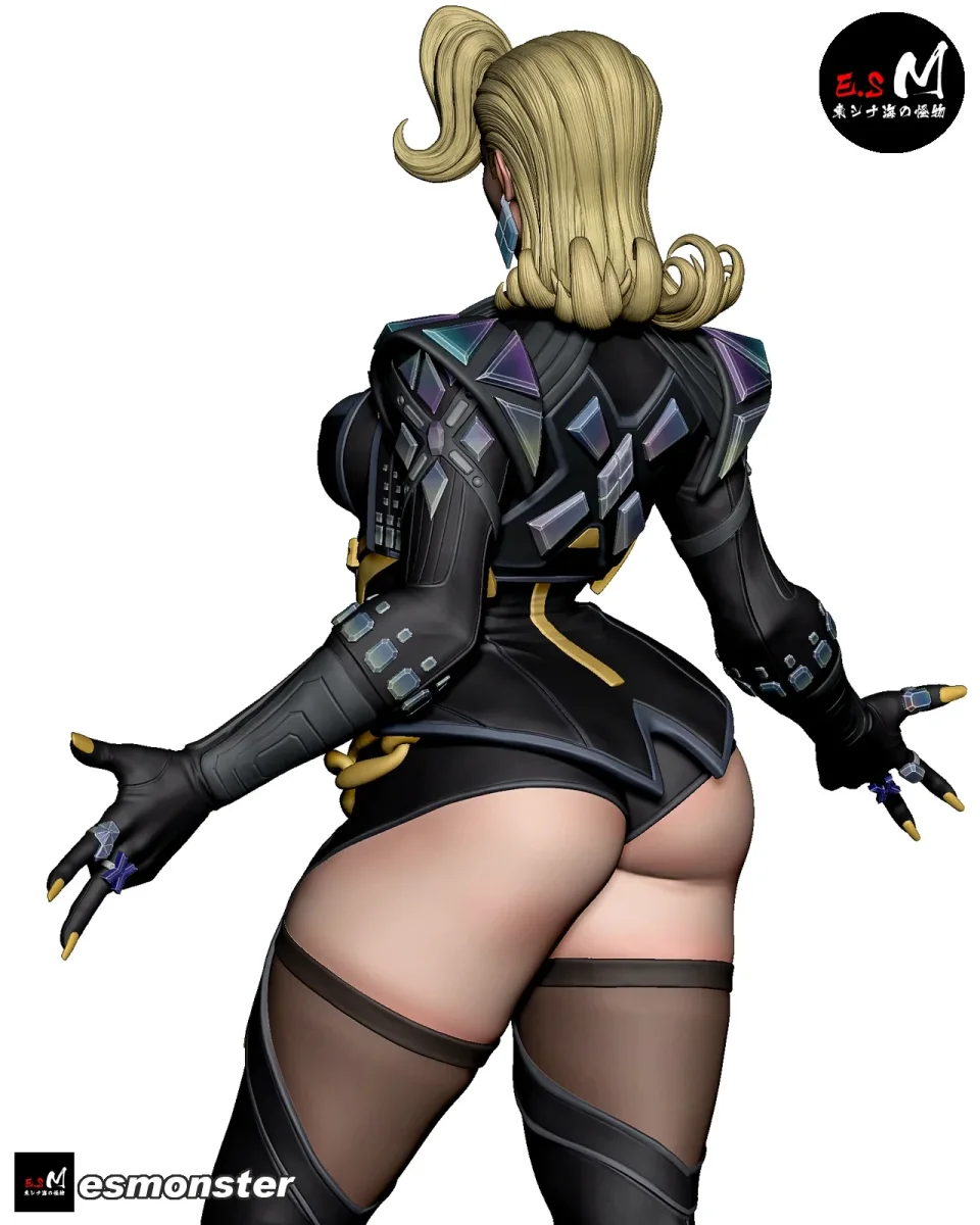 Emma Frost v1 | Fan Art | 3D Printed Resin Model Garage Kit | *Un-Painted* | ES Monster 3