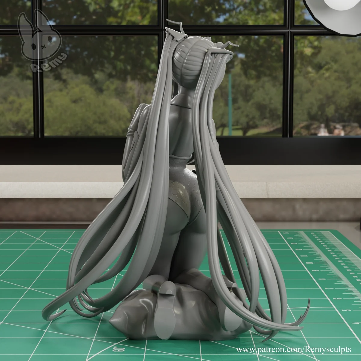 Siren | Fan Art | 3D Printed Resin Model Garage Kit | *Un-Painted* | Remy Sculpts 7