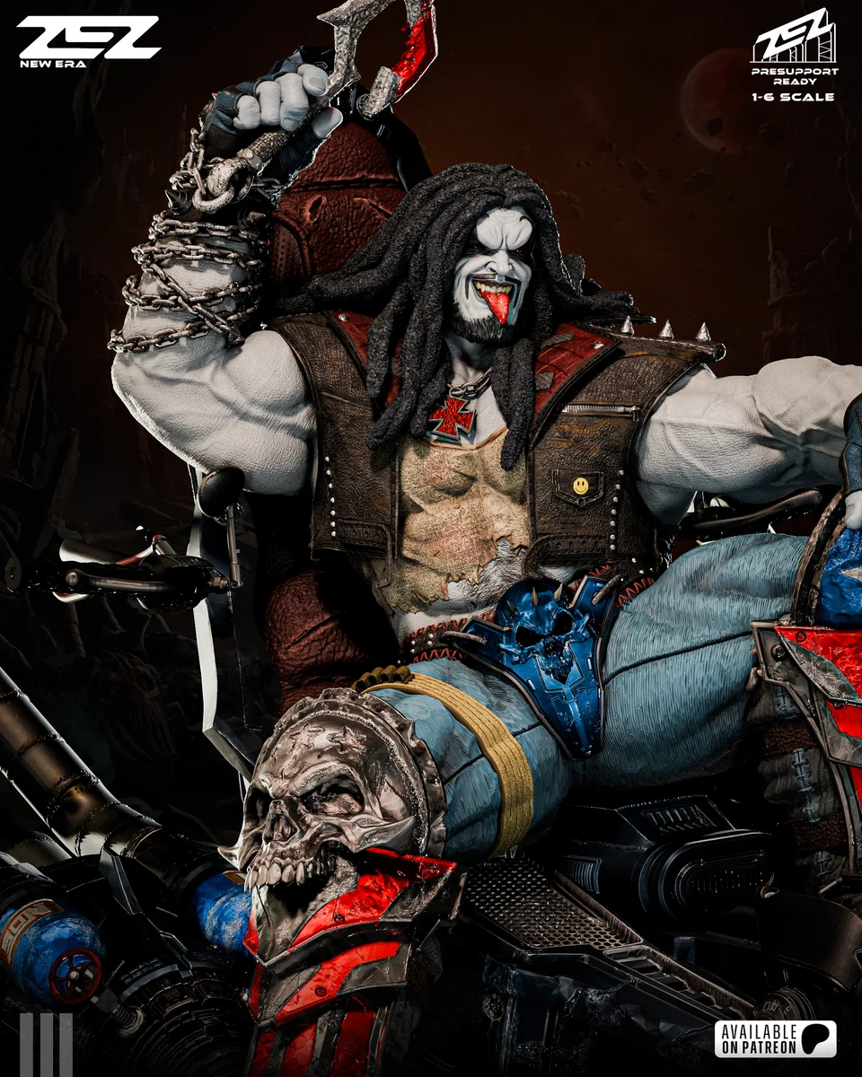Lobo Throne | Fan Art | 3D Printed Resin Model Garage Kit | *Un-Painted* | ZEZ Studio