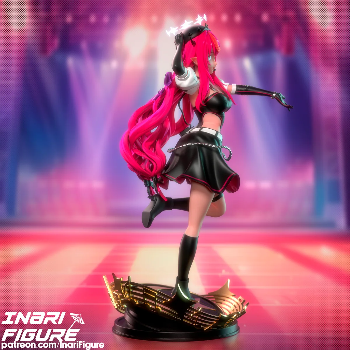 Irys | Fan Art | 3D Printed Resin Model Garage Kit | *Un-Painted* | Inari Figure 7