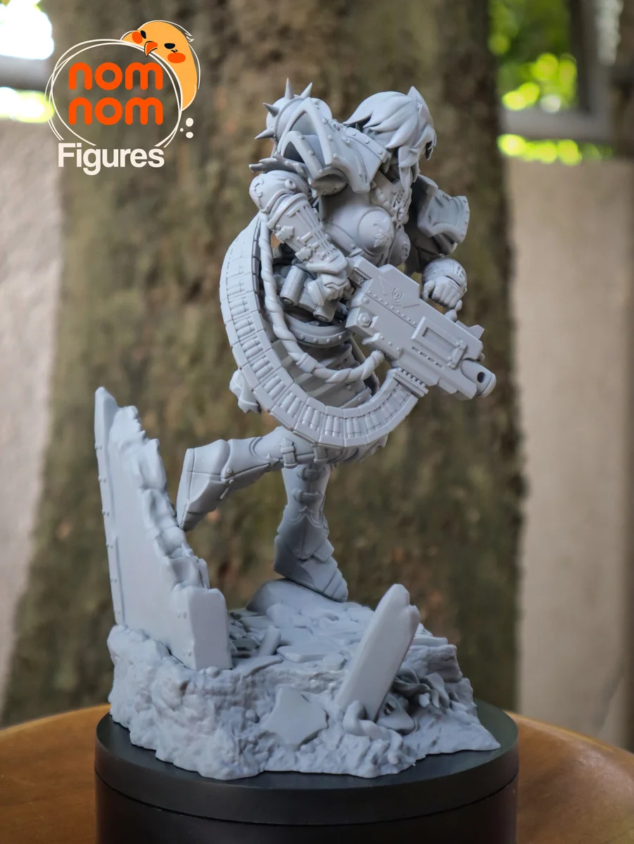 Stronghold Moonlight | Fan Art | 3D Printed Resin Model Garage Kit | *Un-Painted* | Nomnom 14