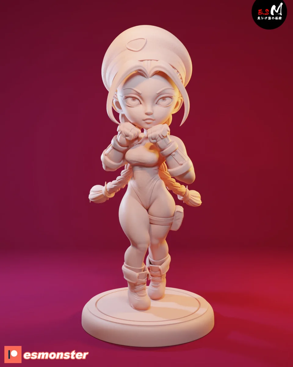 Cammy White Killer Bee | Fan Art | 3D Printed Resin Model Garage Kit | *Un-Painted* | ES Monster 7