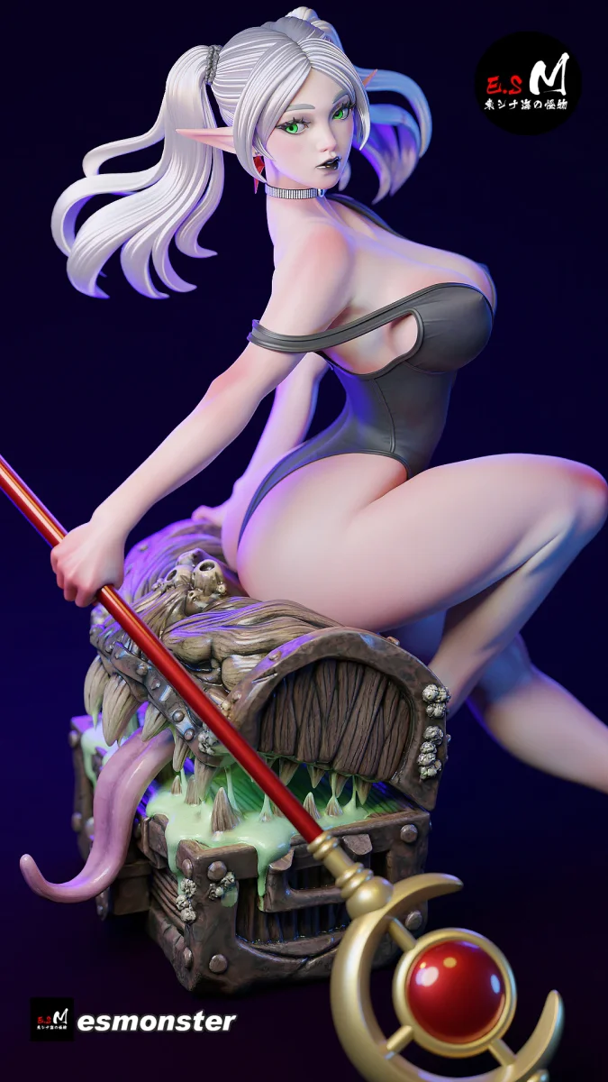 Frieren | Fan Art | 3D Printed Resin Model Garage Kit | *Un-Painted* | ES Monster 3