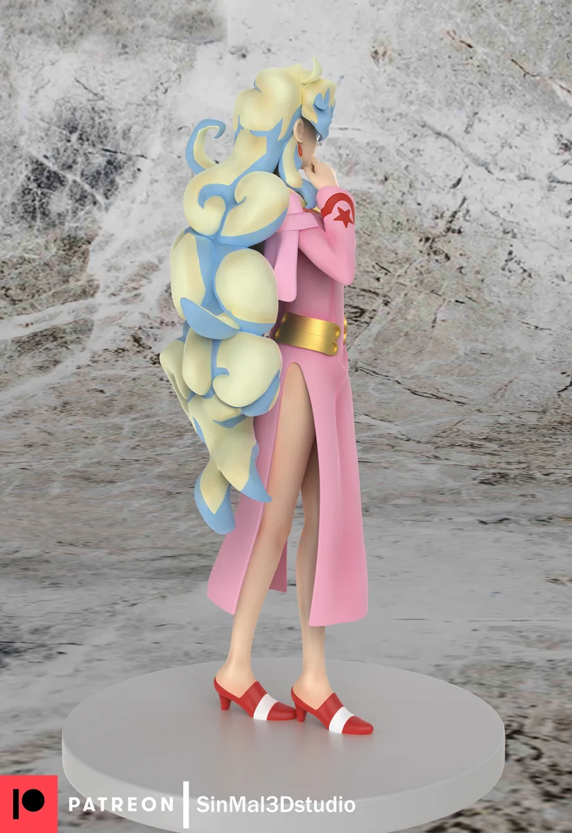 Nia Teppelin | Fan Art | 3D Printed Resin Model Garage Kit | *Un-Painted* | Sin3Dstudio 5