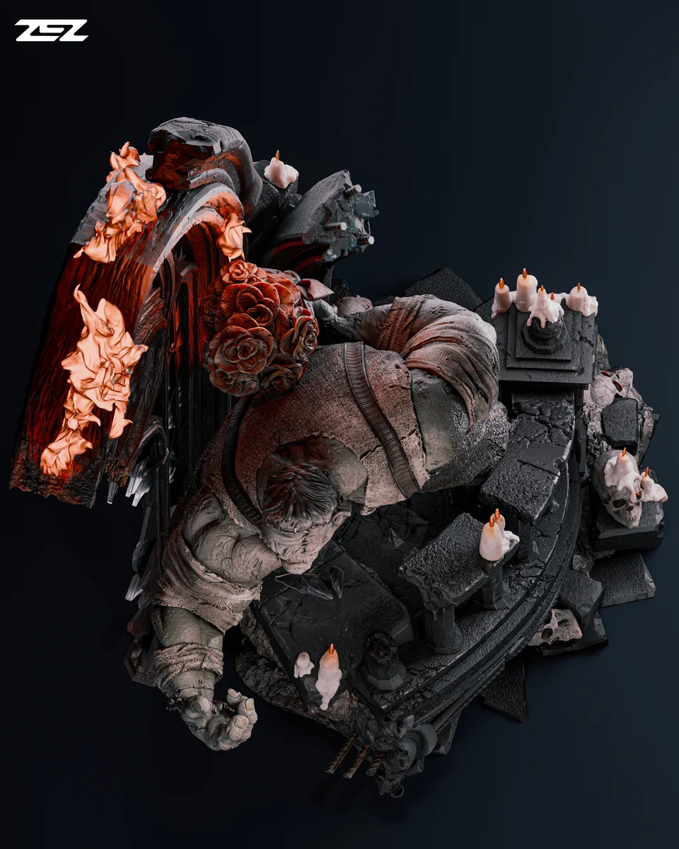 Frankenstein | Fan Art | 3D Printed Resin Model Garage Kit | *Un-Painted* | ZEZ Studio 13