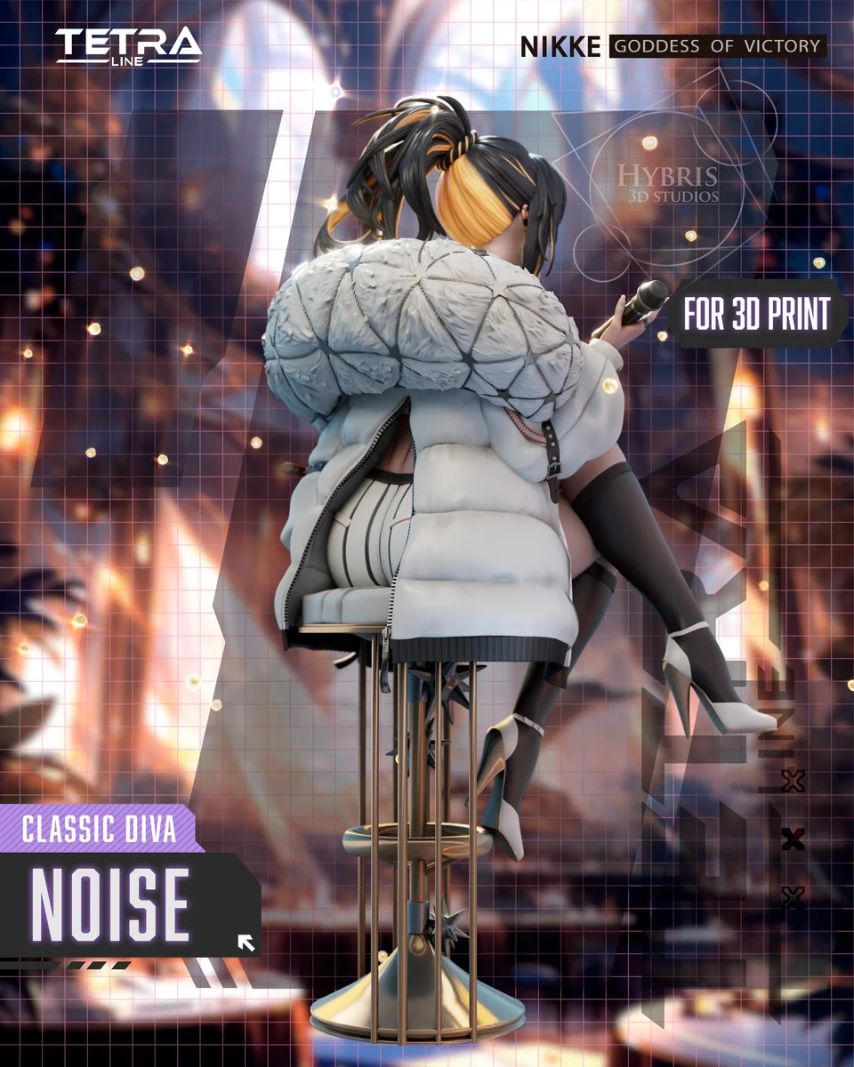 Noise | Fan Art | 3D Printed Resin Model Garage Kit | *Un-Painted* | Hybris Studios 4
