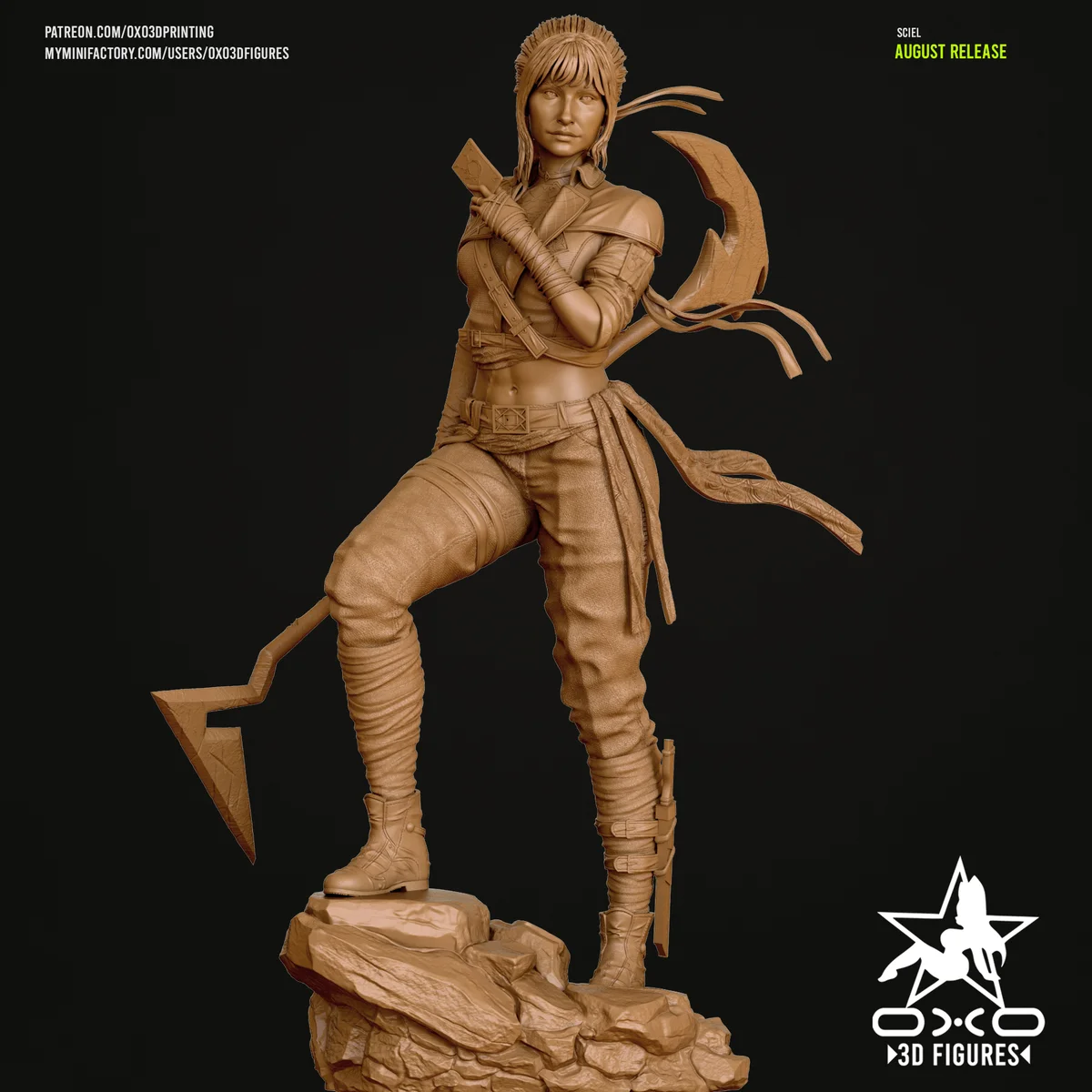 Sciel Expedition 33 | Fan Art | 3D Printed Resin Model Garage Kit | *Un-Painted* | OXO3D 4