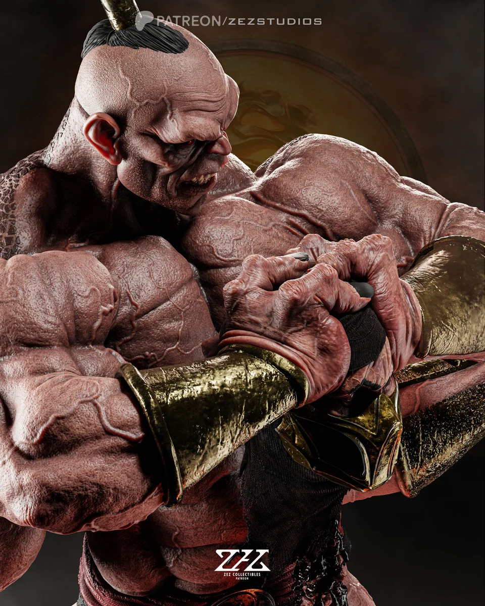 Goro | Fan Art | 3D Printed Resin Model Garage Kit | *Un-Painted* | ZEZ Studio 6