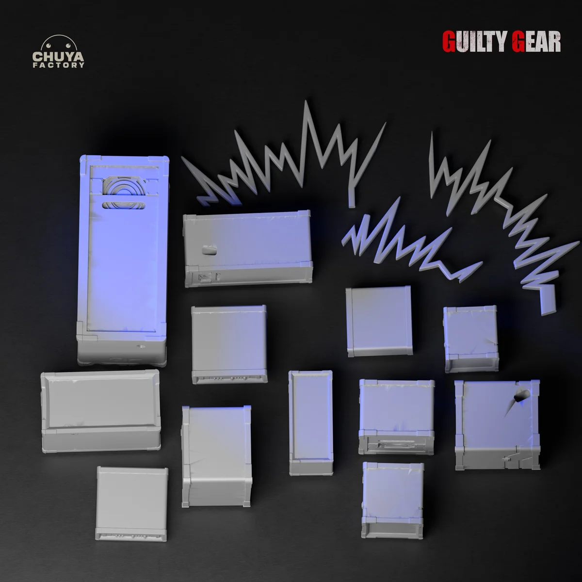 I-No | Fan Art | 3D Printed Resin Model Garage Kit | *Un-Painted* | Chuya Factory 12