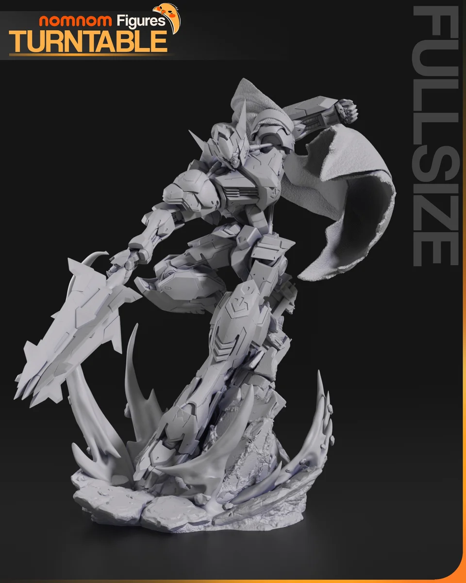 Barbatos | Fan Art | 3D Printed Resin Model Garage Kit | *Un-Painted* | Nomnom 10