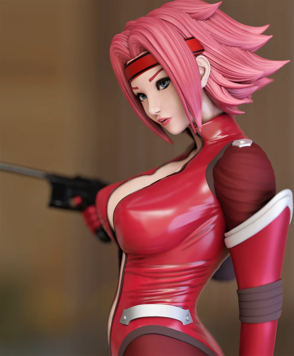 Kallen Instandfield | Fan Art | 3D Printed Resin Model Garage Kit | *Un-Painted* | Momoji 7