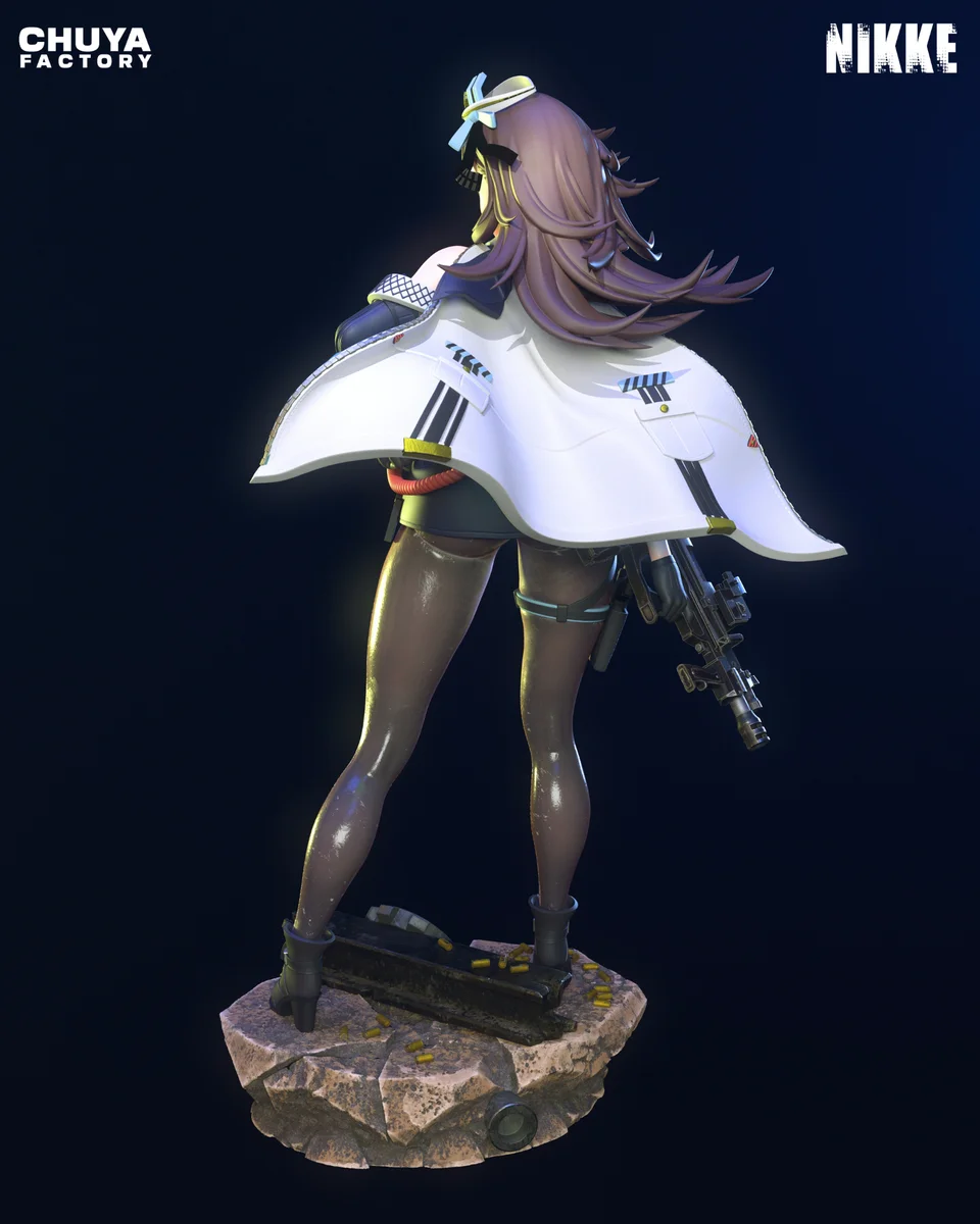 Marian | Fan Art | 3D Printed Resin Model Garage Kit | *Un-Painted* | Chuya Factory 5