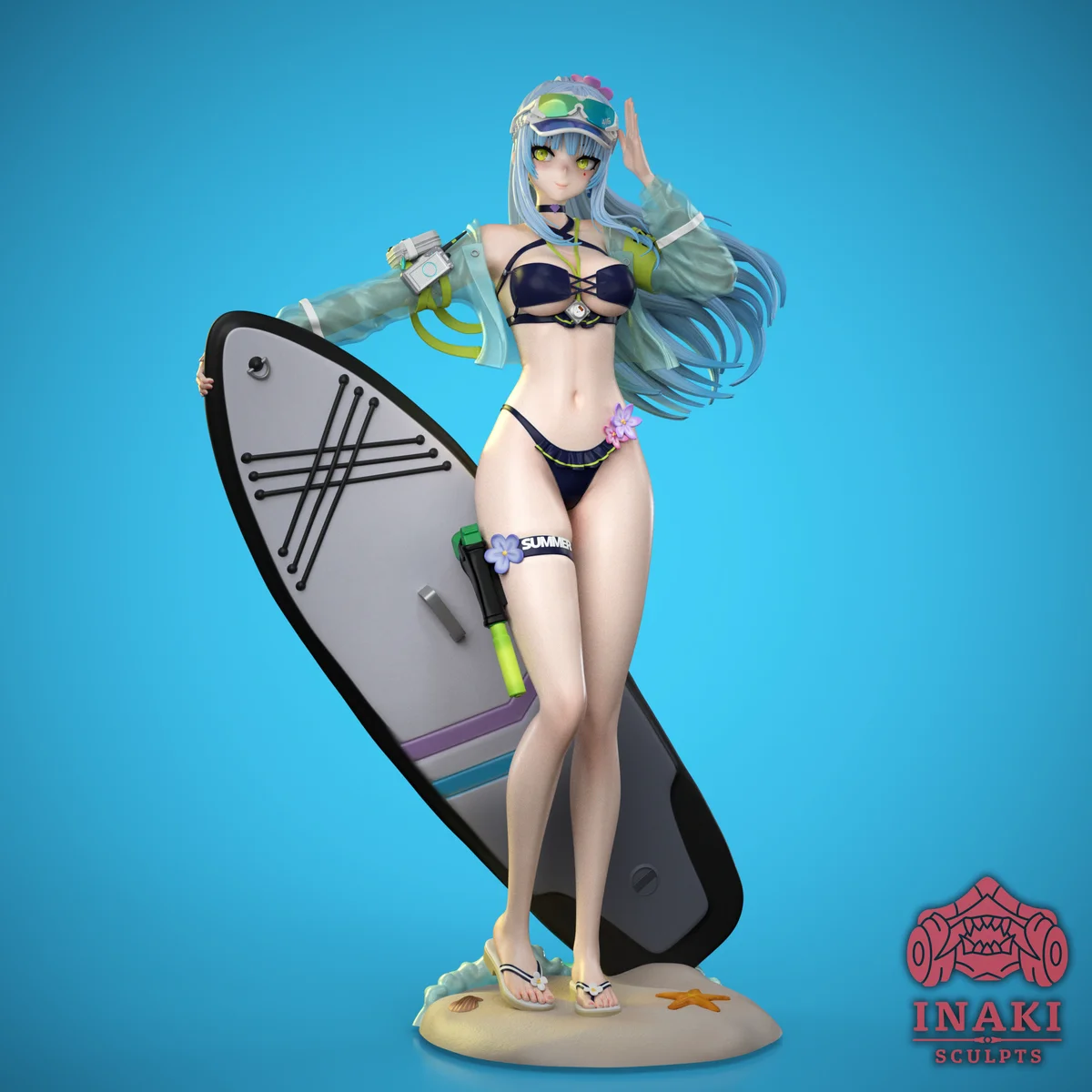 Klukai | Fan Art | 3D Printed Resin Model Garage Kit | *Un-Painted* | Inaki Sculpts 5