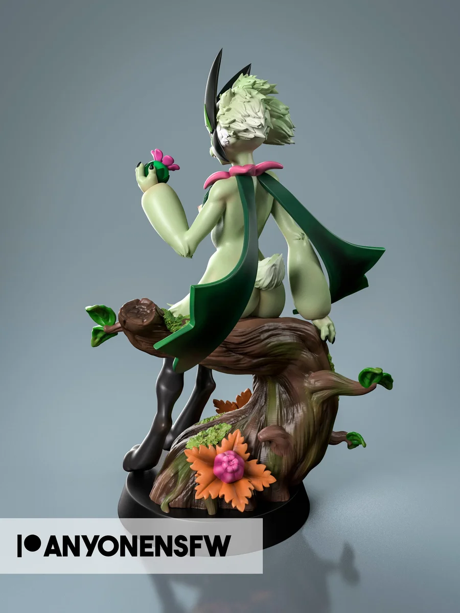 Meows | Fan Art | 3D Printed Resin Model Garage Kit | *Un-Painted* | AnyoneNSFW 3