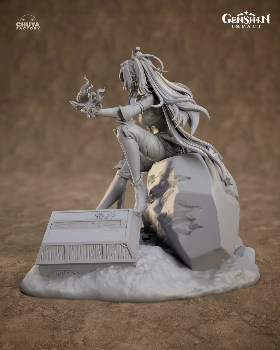 Dehya | Fan Art | 3D Printed Resin Model Garage Kit | *Un-Painted* | Chuya Factory 9