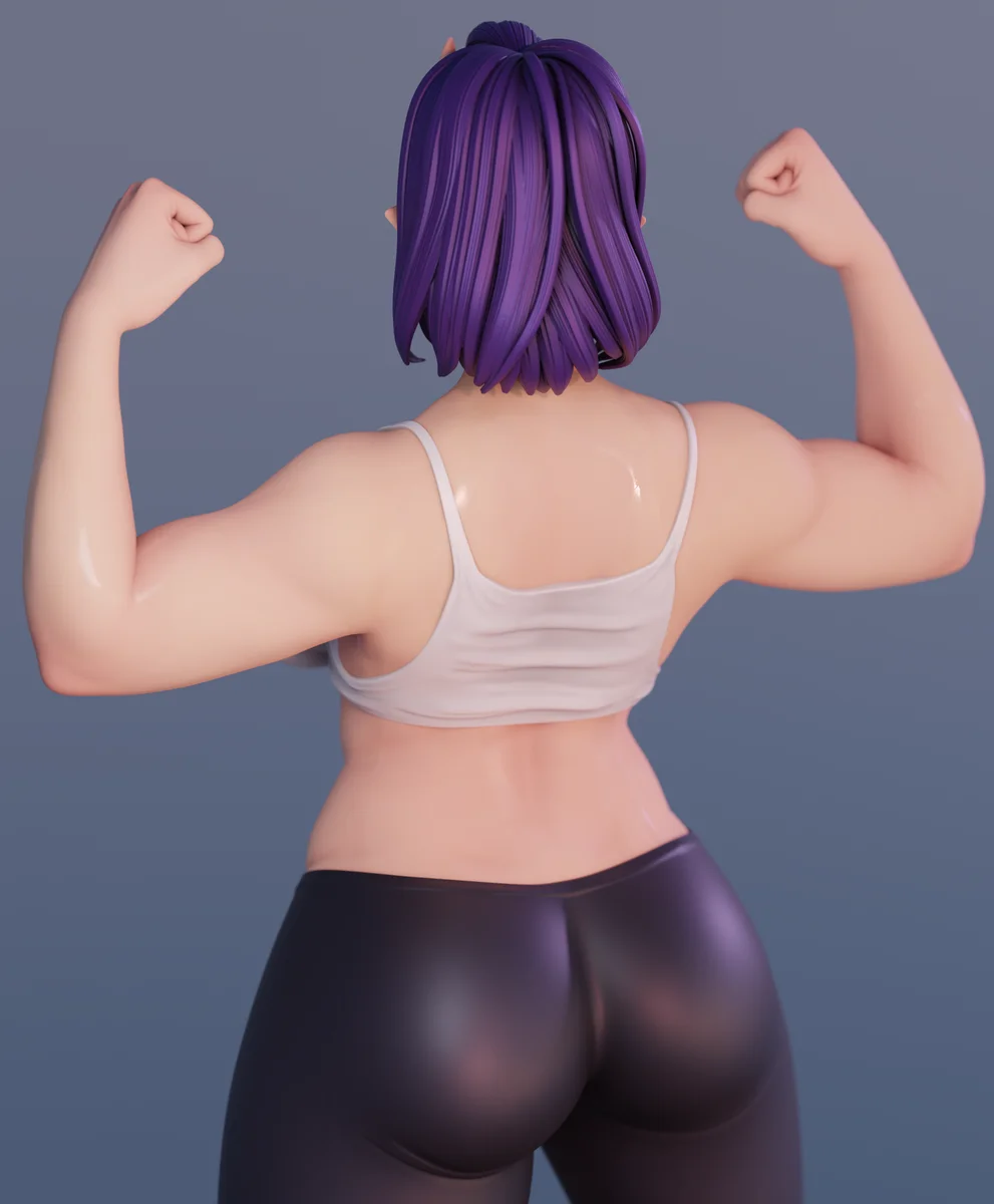 Oga | Fan Art | 3D Printed Resin Model Garage Kit | *Un-Painted* | Momoji 8