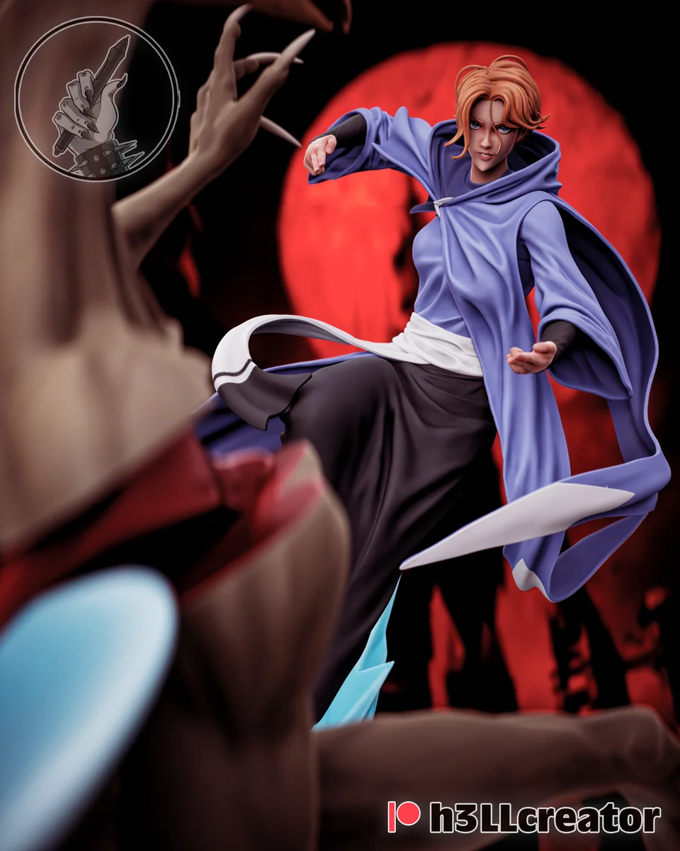 Sypha Belnades | Fan Art | 3D Printed Resin Model Garage Kit | *Un-Painted* | H3LL Creator