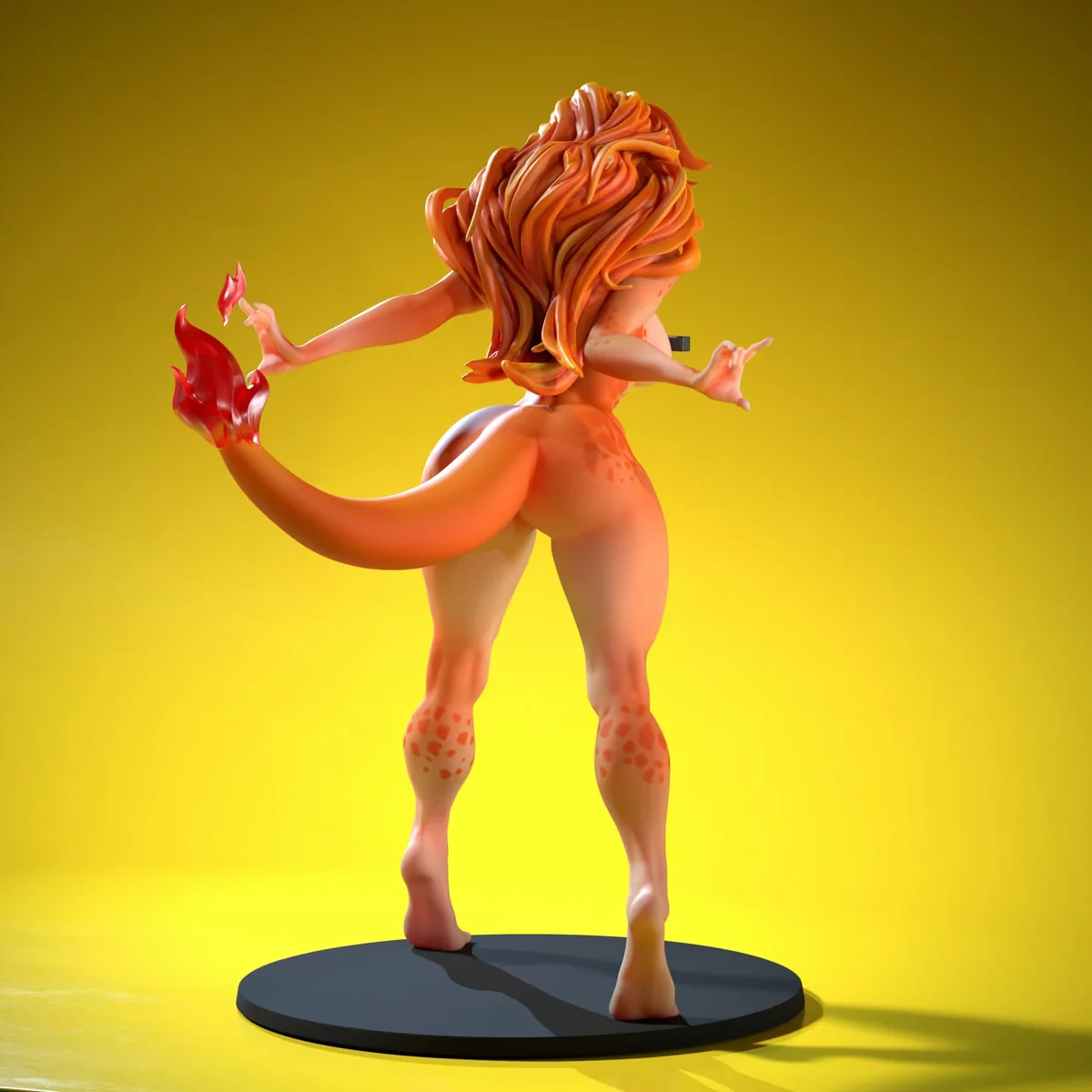 Charmelle - Waifumon | Fan Art | 3D Printed Resin Model Garage Kit | *Un-Painted* | SiryllArt 10