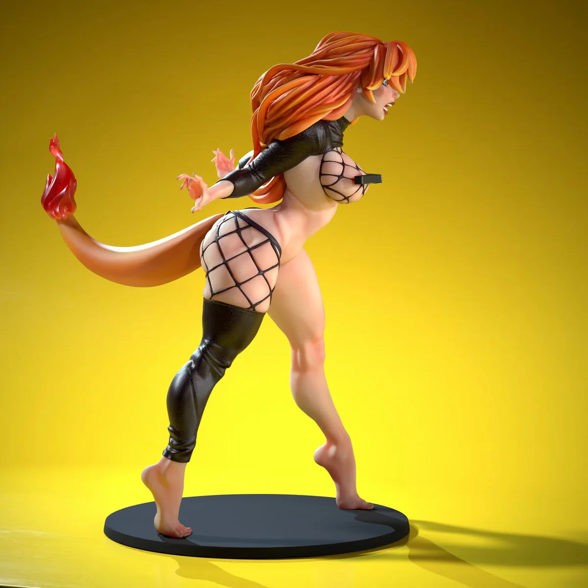 Charmelle - Waifumon | Fan Art | 3D Printed Resin Model Garage Kit | *Un-Painted* | SiryllArt 3