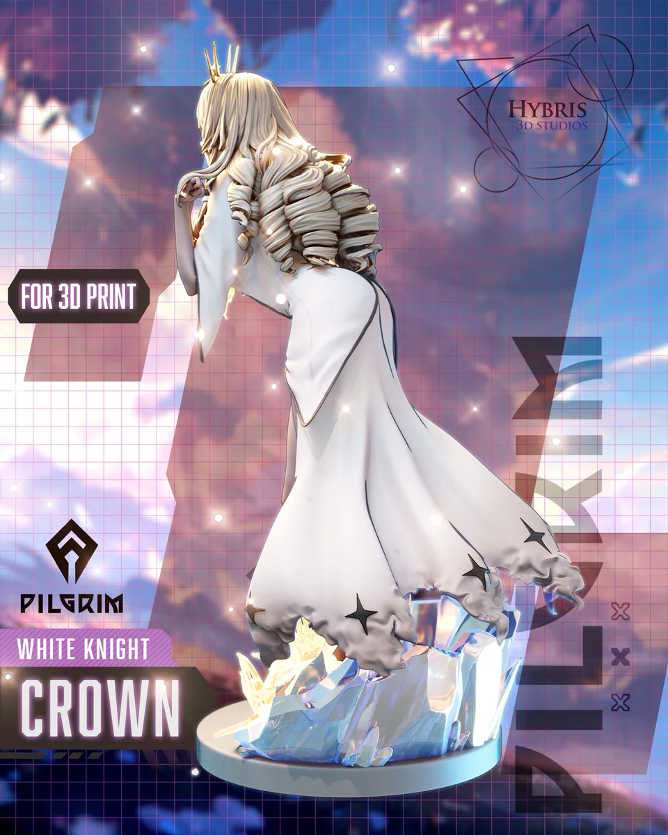 Crown | Fan Art | 3D Printed Resin Model Garage Kit | *Un-Painted* | Hybris Studios 6