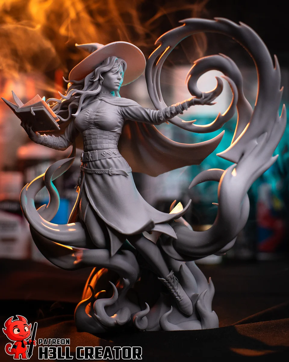 Tasha | Fan Art | 3D Printed Resin Model Garage Kit | *Un-Painted* | H3LL Creator 12