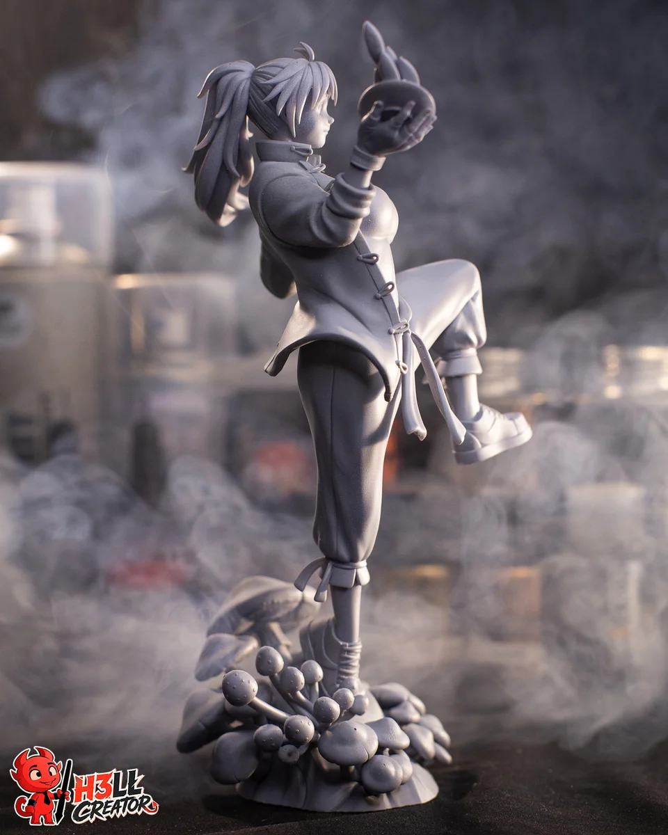 Nikaido | Fan Art | 3D Printed Resin Model Garage Kit | *Un-Painted* | H3LL Creator 11