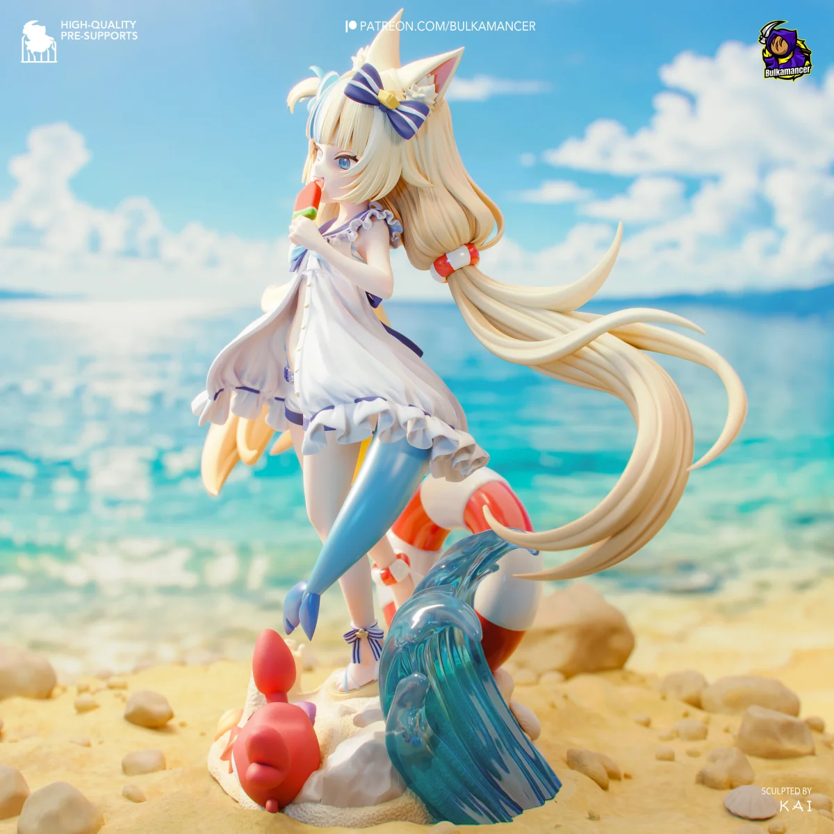 Saba | Fan Art | 3D Printed Resin Model Garage Kit | *Un-Painted* | Bulkamancer 4