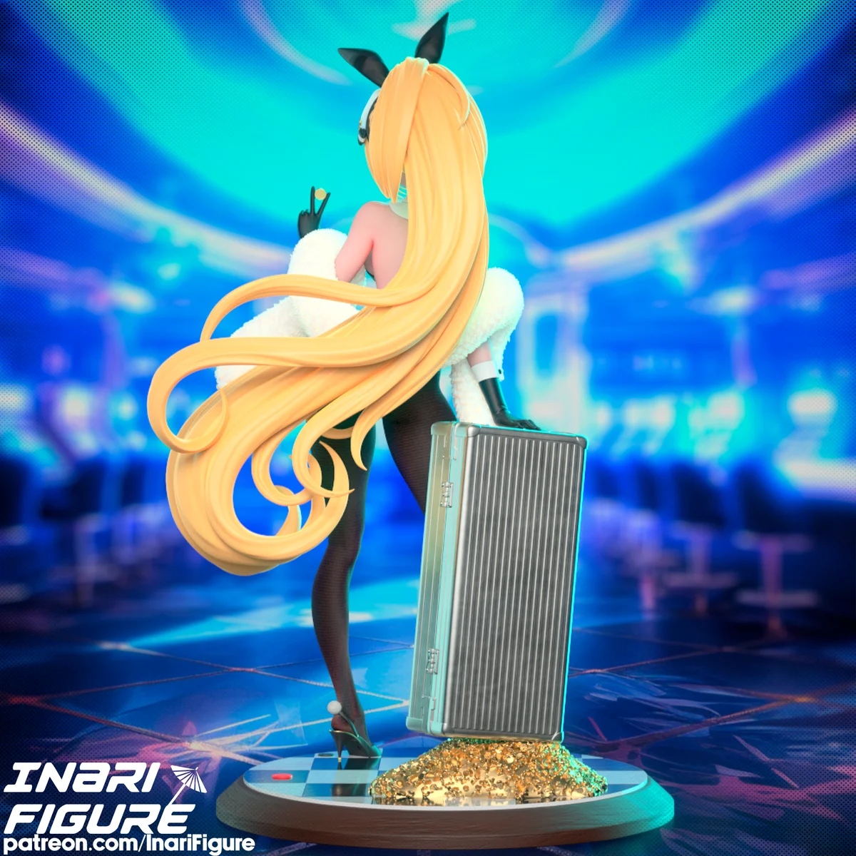 Rupee | Fan Art | 3D Printed Resin Model Garage Kit | *Un-Painted* | Inari Figure 4