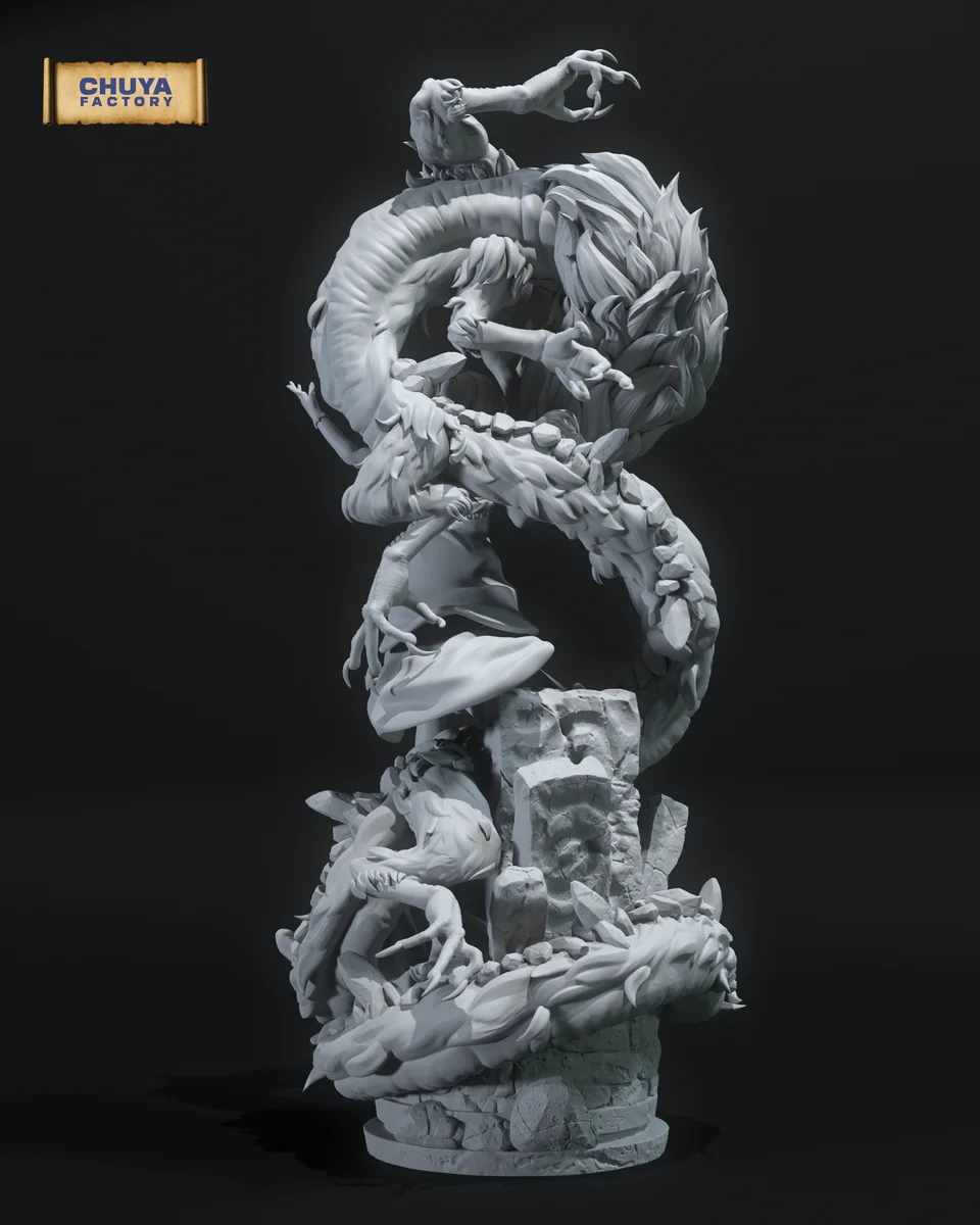 Zelda | Fan Art | 3D Printed Resin Model Garage Kit | *Un-Painted* | Chuya Factory 21