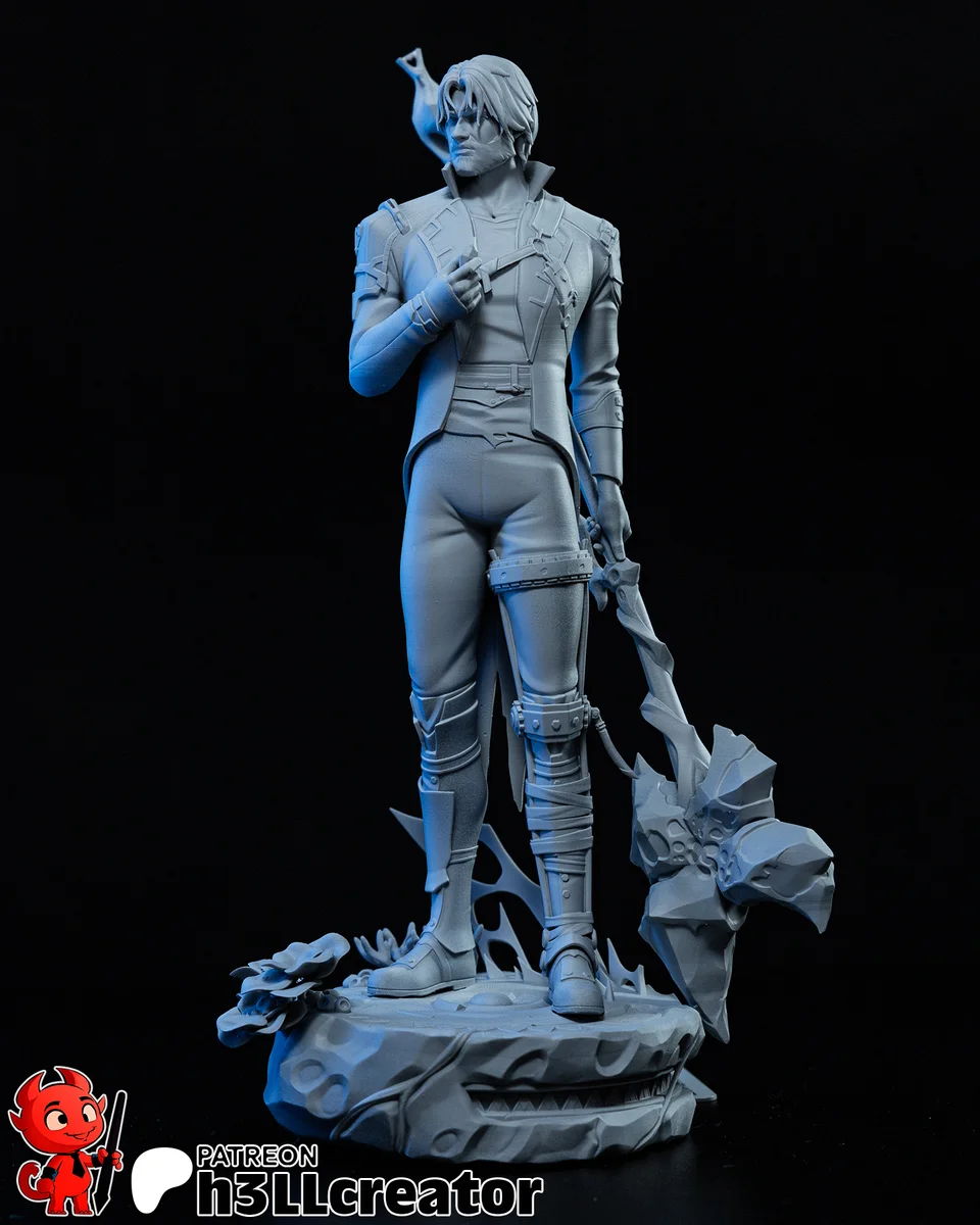 Jayce Talis | Fan Art | 3D Printed Resin Model Garage Kit | *Un-Painted* | H3LL Creator 6